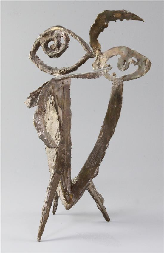A MH94 bronze abstract sculpture